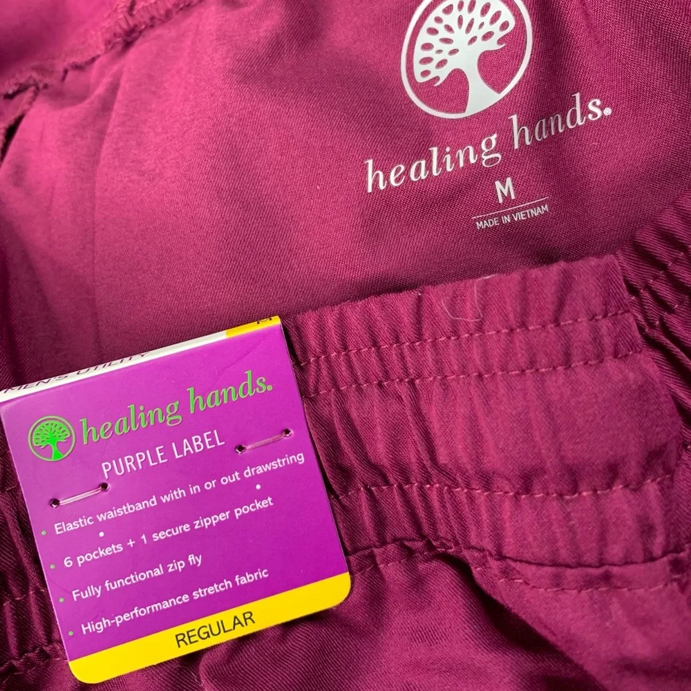 Healing Hands Purple Label For Men
Daniel Utility Wine Scrub Pant MEDIUM NWT - Picture 13 of 13